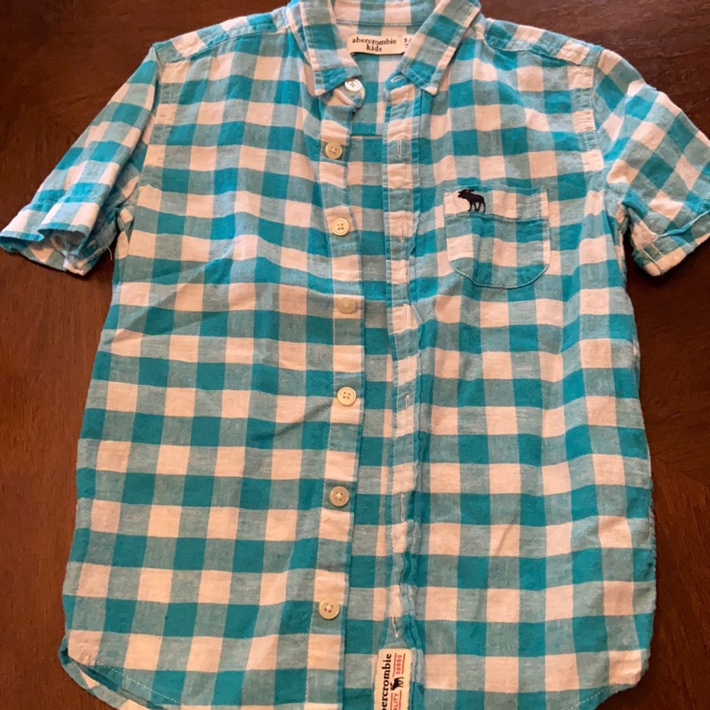 Boys short sleeve button down